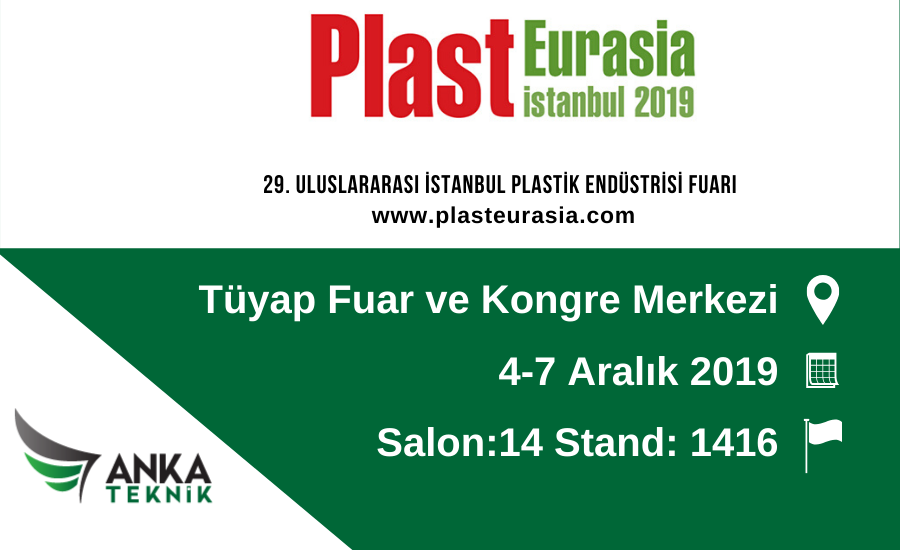 Plast Eurasia 2019'a Davetlisiniz!