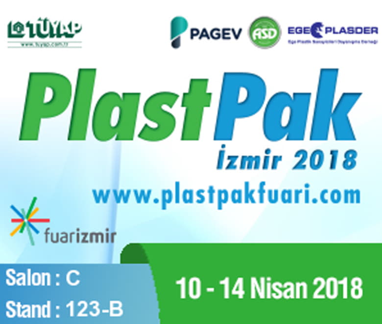 PlastPak İzmir 2018 Stand Bilgilerimiz