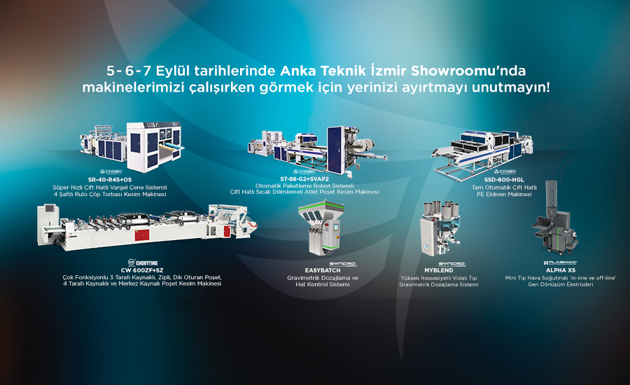 Anka Teknik İzmir Showroom'una Davetlisiniz!