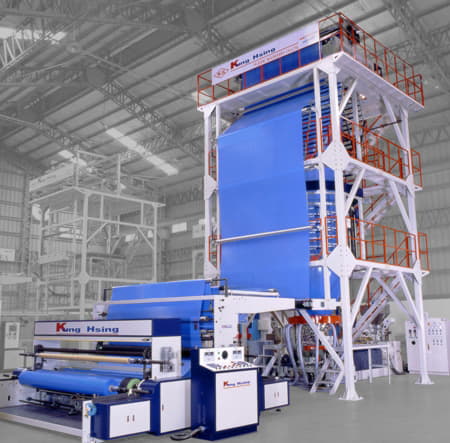 KUNG HSING - Tek Katlı Super Hızlı LDPE Film Ekstrüderleri