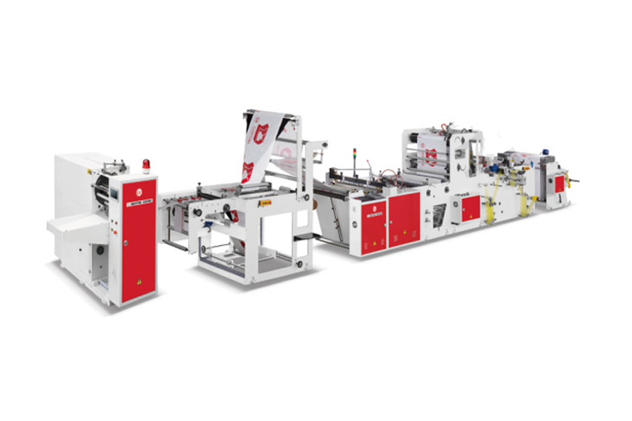 Tam Otomatik Perforeli Ağzı Büzgülü Çöp Torbası Kesim Makinesi