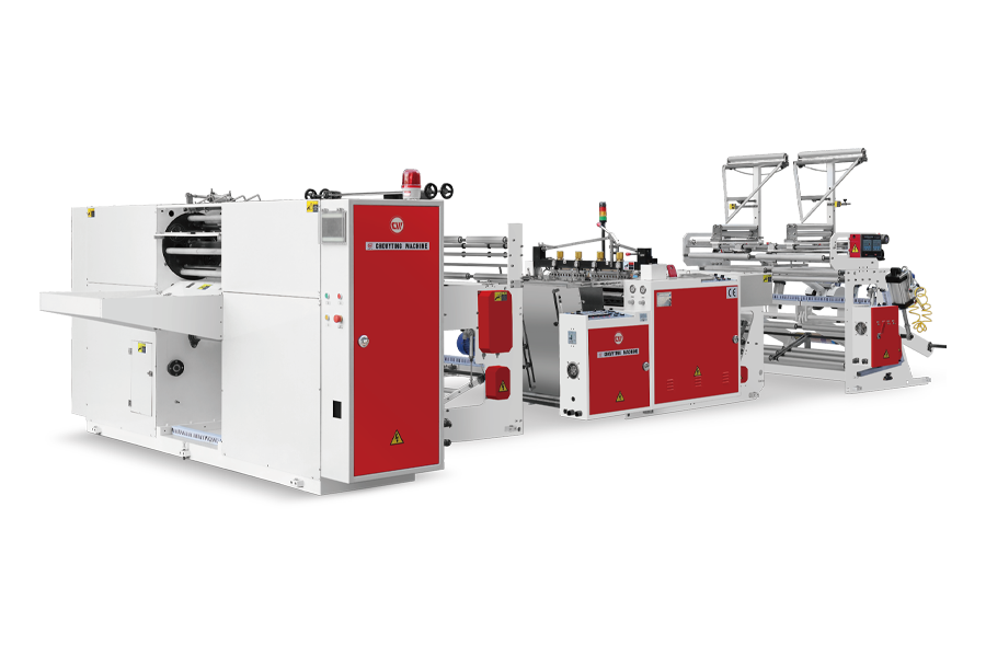 Tam Otomatik Çöp Torbası Kesim Makinesi