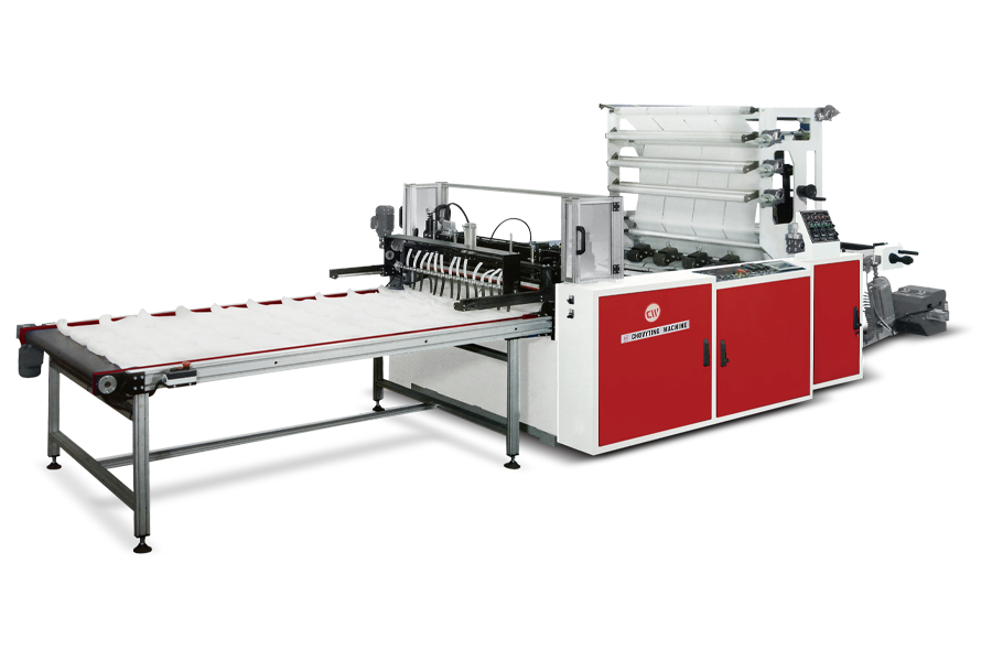 Yüksek Hızlı Alt Kaynak Poşet Kesim Makinesi