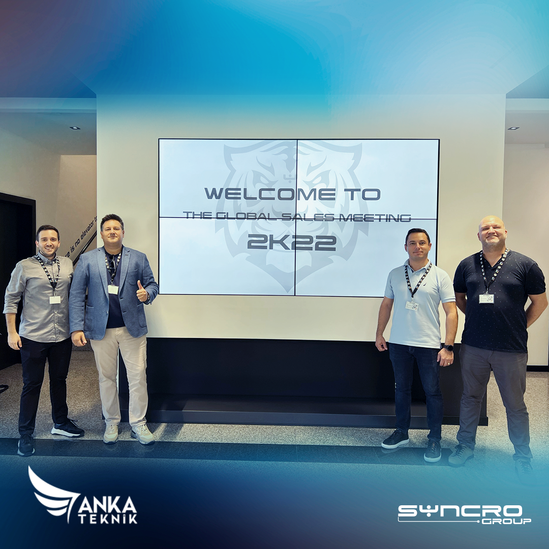 Anka Teknik, İtalya’da düzenlenen Syncro Global Sales Meeting 2k22 Daveti’ne katıldı.