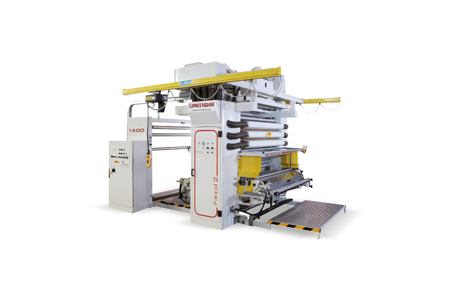 FLEXOL GEARLESS-SD 1600 Çift Renk İn-Line Baskı Makinesi