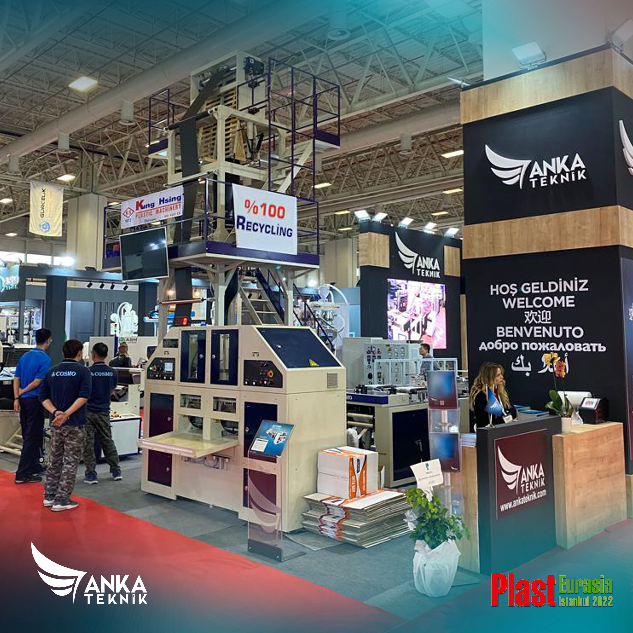Dünyanın En Büyük 3. Plastik Fuarı'nı Tamamladık.