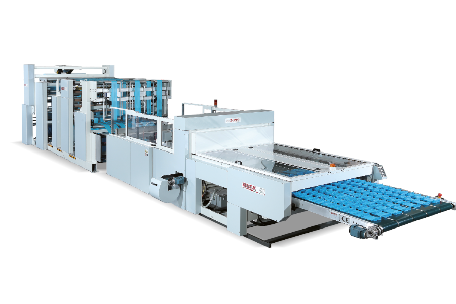 MODULA-SV 2008-2011-2013 300 Vuruşlu Çok Hatlı Atlet Poşet ve Düz Torba Kesim Makinesi