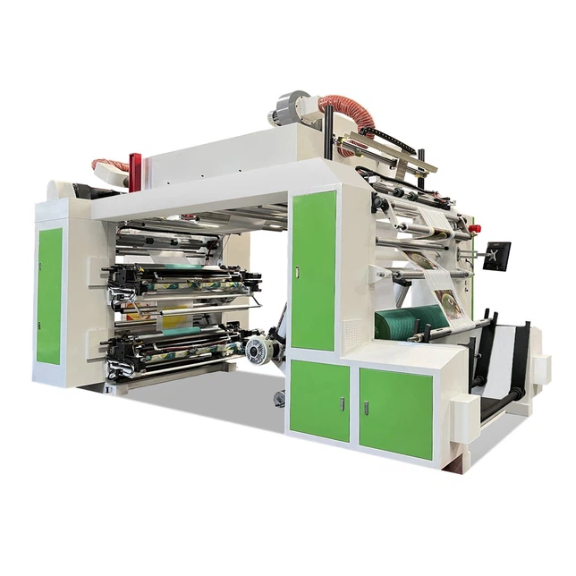 4 Colour Stack Flexo Printing Machine