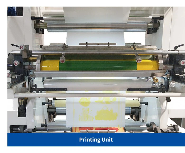8 Colour Stack Flexo Printing Machine