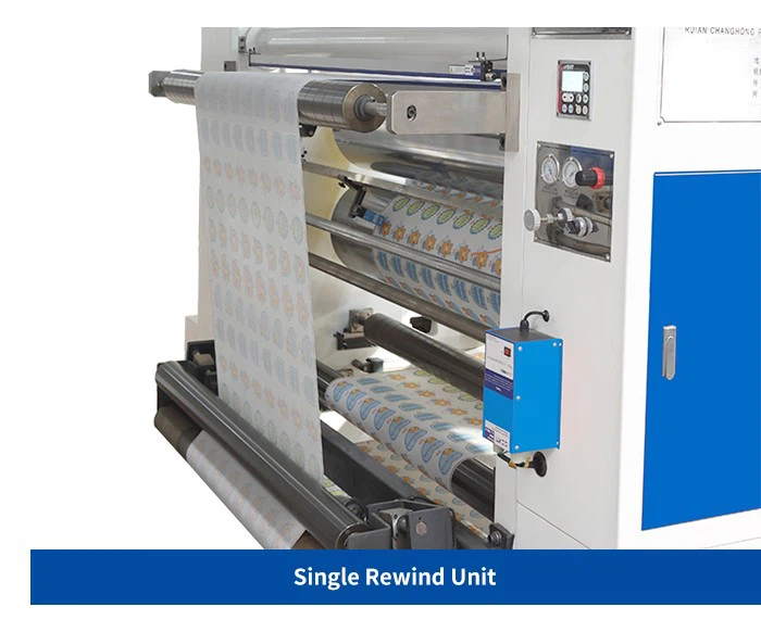 Central Drum Flexo Printing Machine