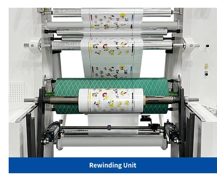 6 Colour Stack Flexo Printing Machine