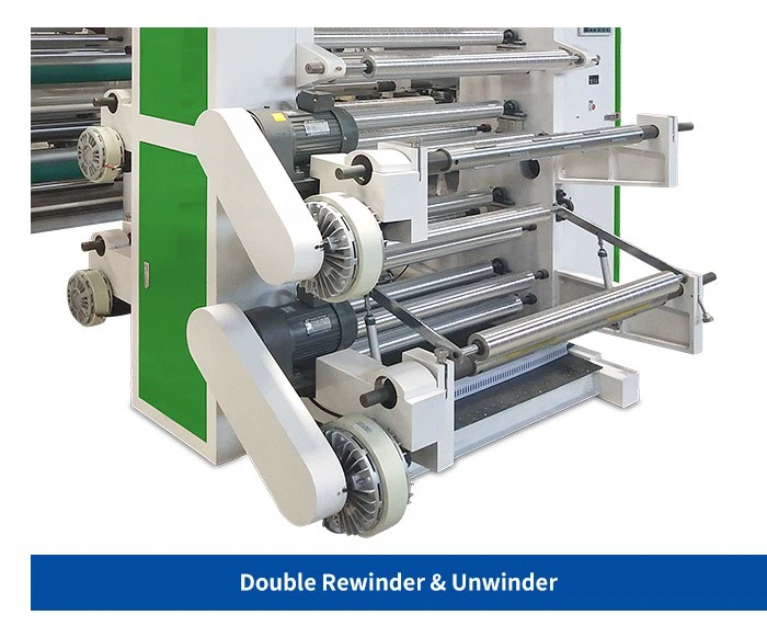 4 Colour Stack Flexo Printing Machine