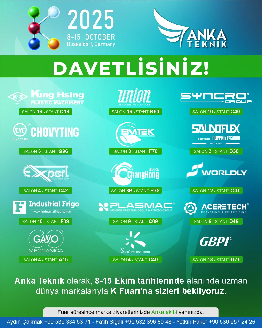 K 2025 Fuarı’nda Buluşalım!